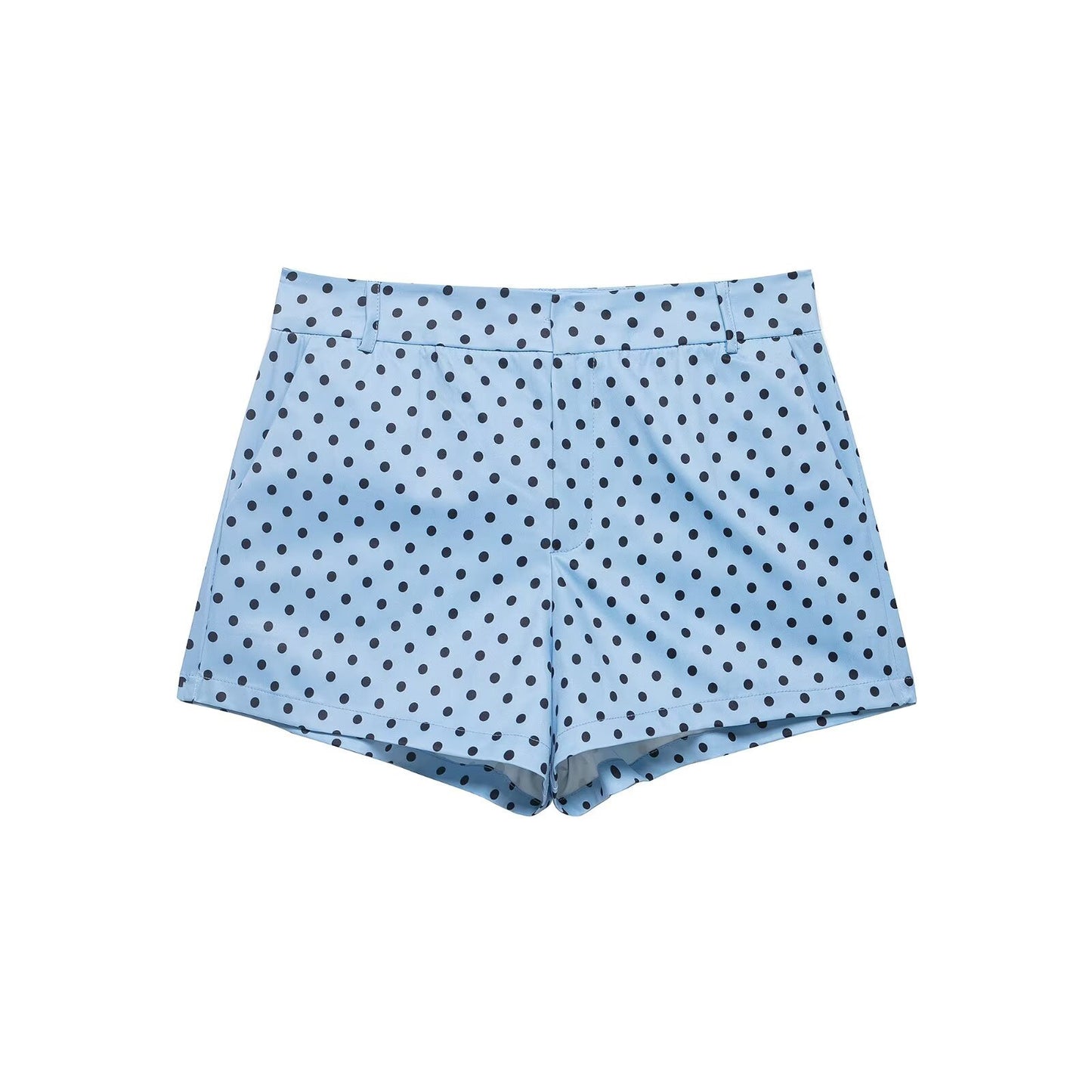 Polka Dot Drawstring Jacket and Pants