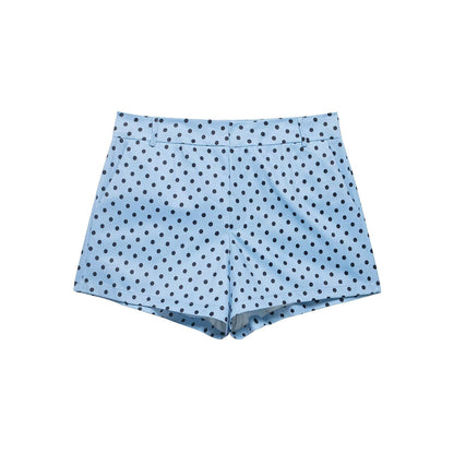 Polka Dot Drawstring Jacket and Pants