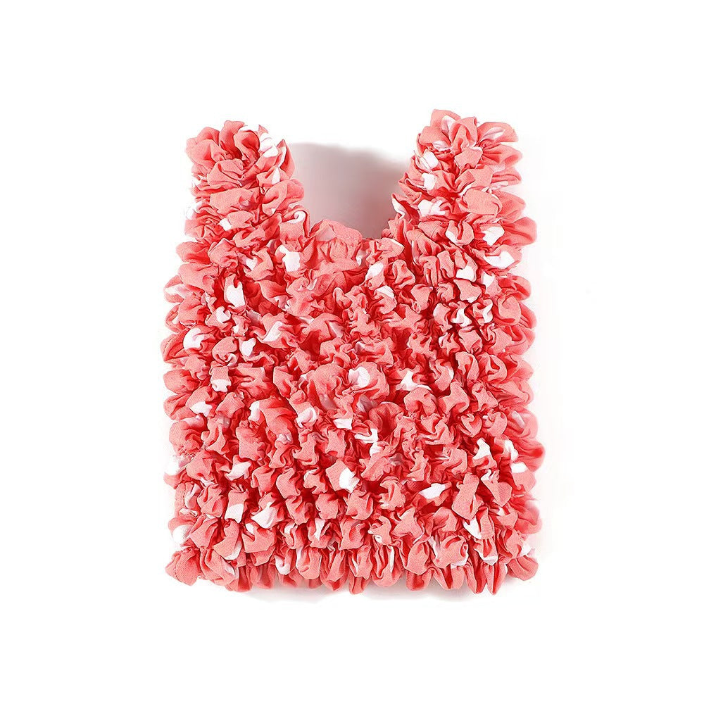 Polka-dot hedgehog bag