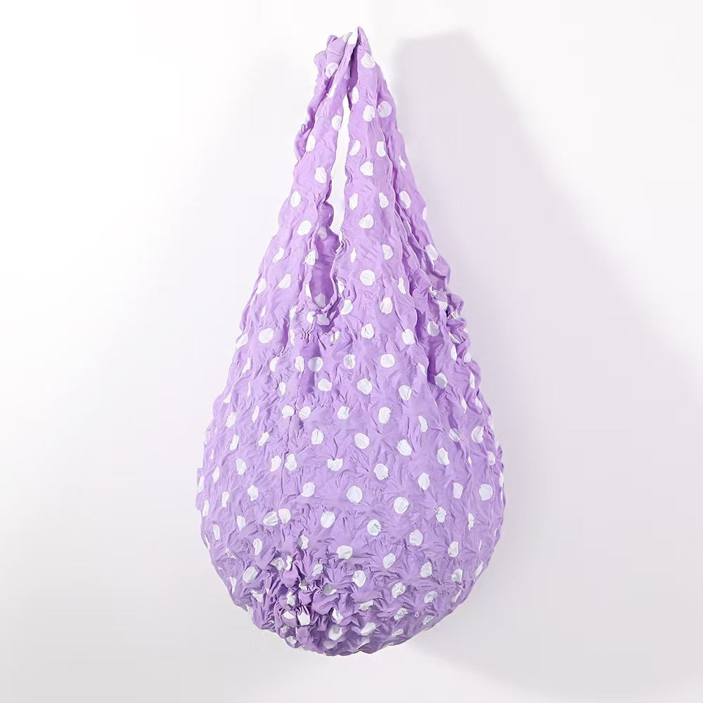 Polka-dot hedgehog bag