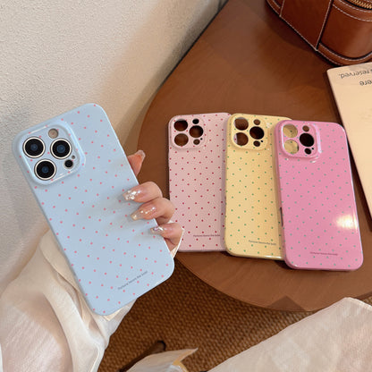 Polka dot phone case