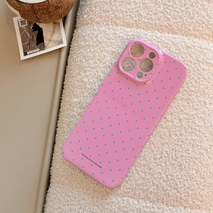Polka dot phone case