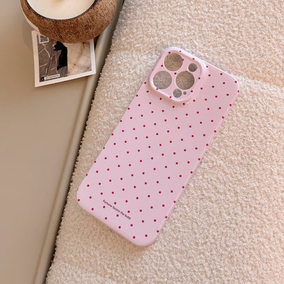 Polka dot phone case