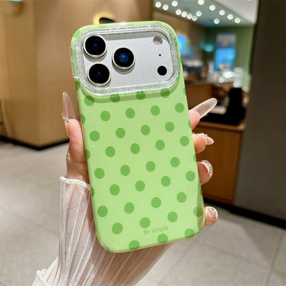 Polka dot phone case