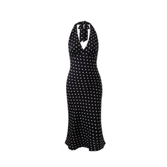 Black Base White Polka Dot
