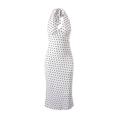 Polka Dot Sleeveless Dress