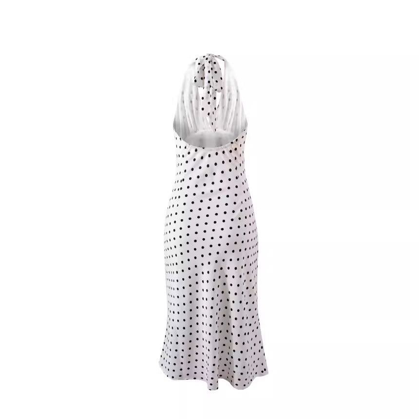Polka Dot Sleeveless Dress