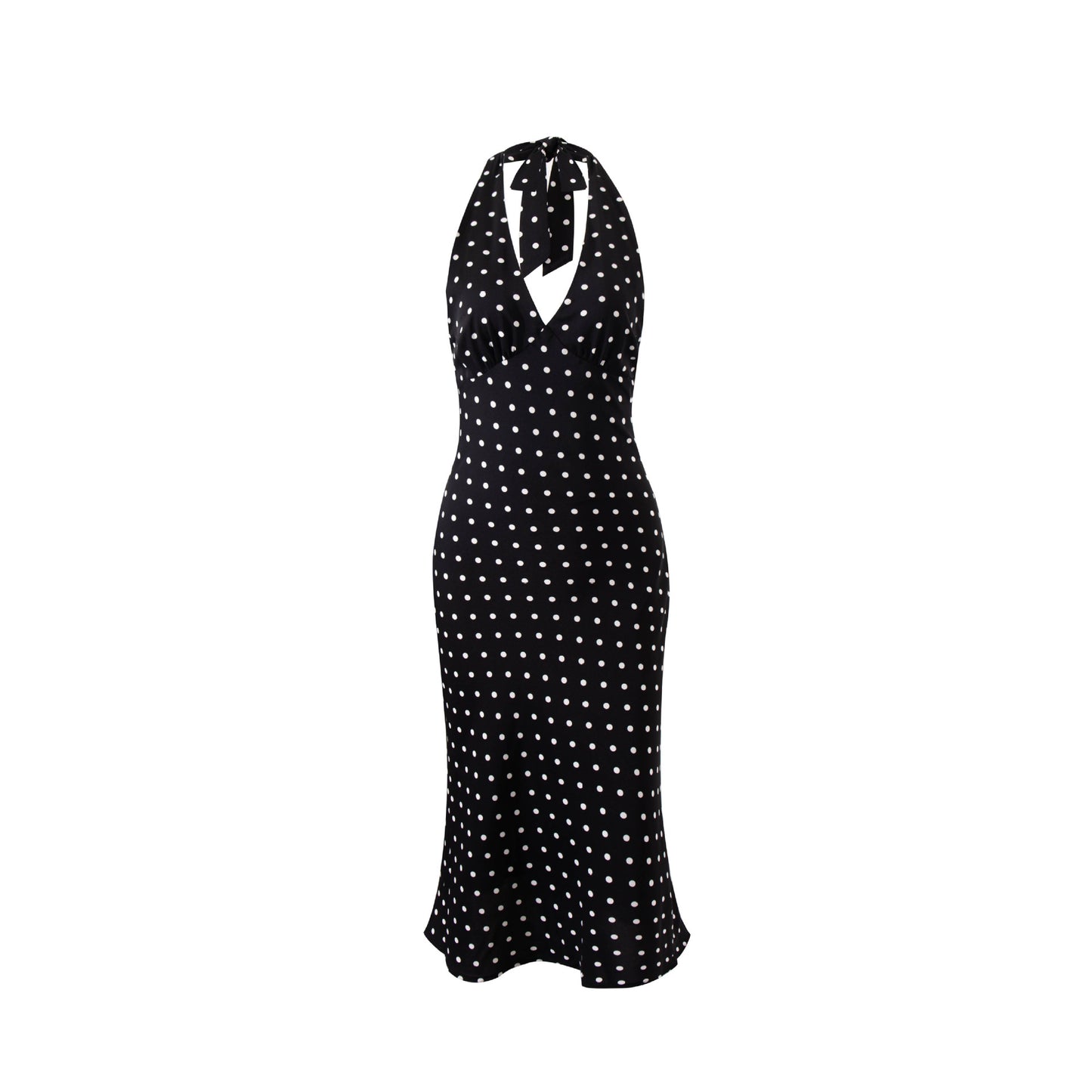 Polka Dot Sleeveless Dress