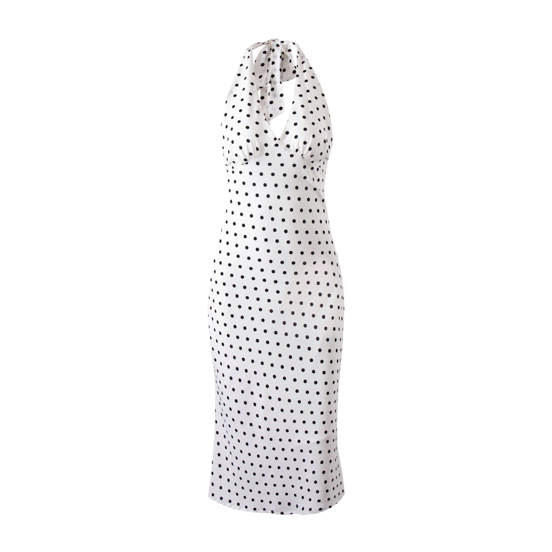 Polka Dot Sleeveless Dress
