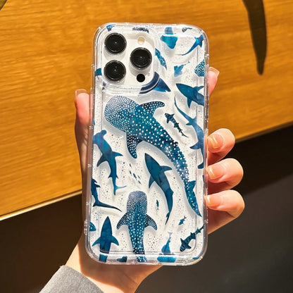 Polka Dot Whale Shark iPhone Case