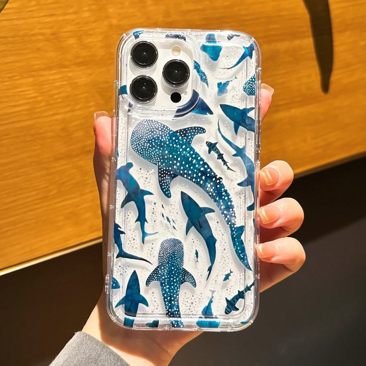 Polka Dot Whale Shark iPhone Case