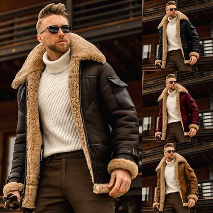 Polo jacket - thick coat