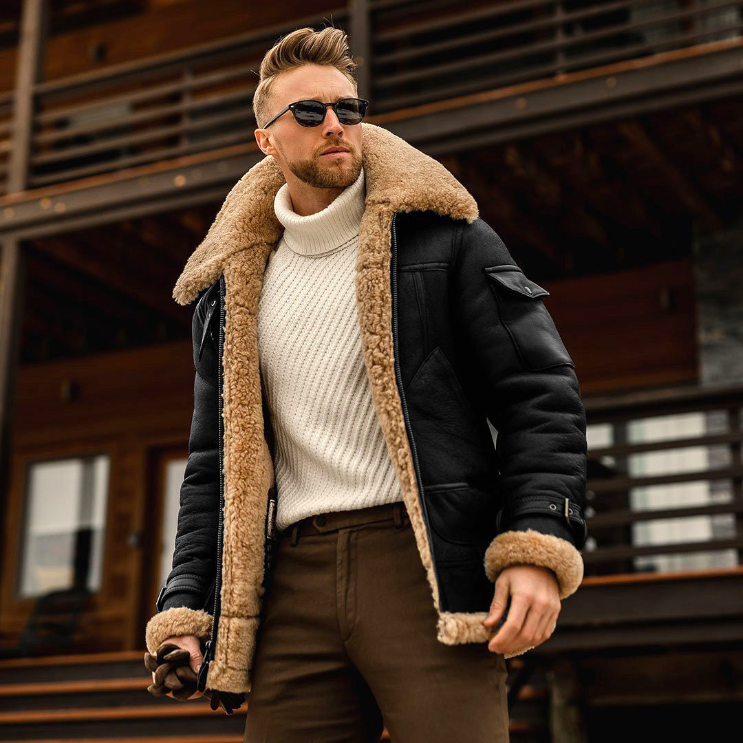 Polo jacket - thick coat