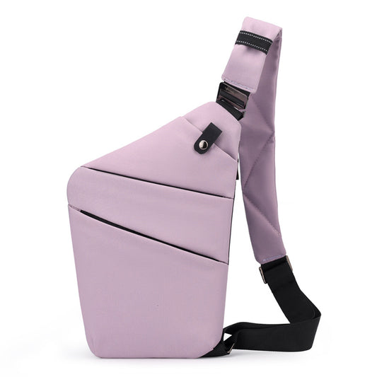Polyester Anti-theft Chest Crossbody Bag
