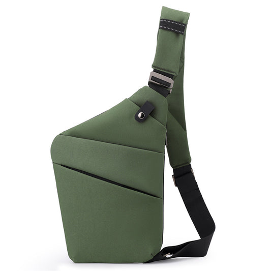 Polyester Anti-theft Chest Crossbody Bag