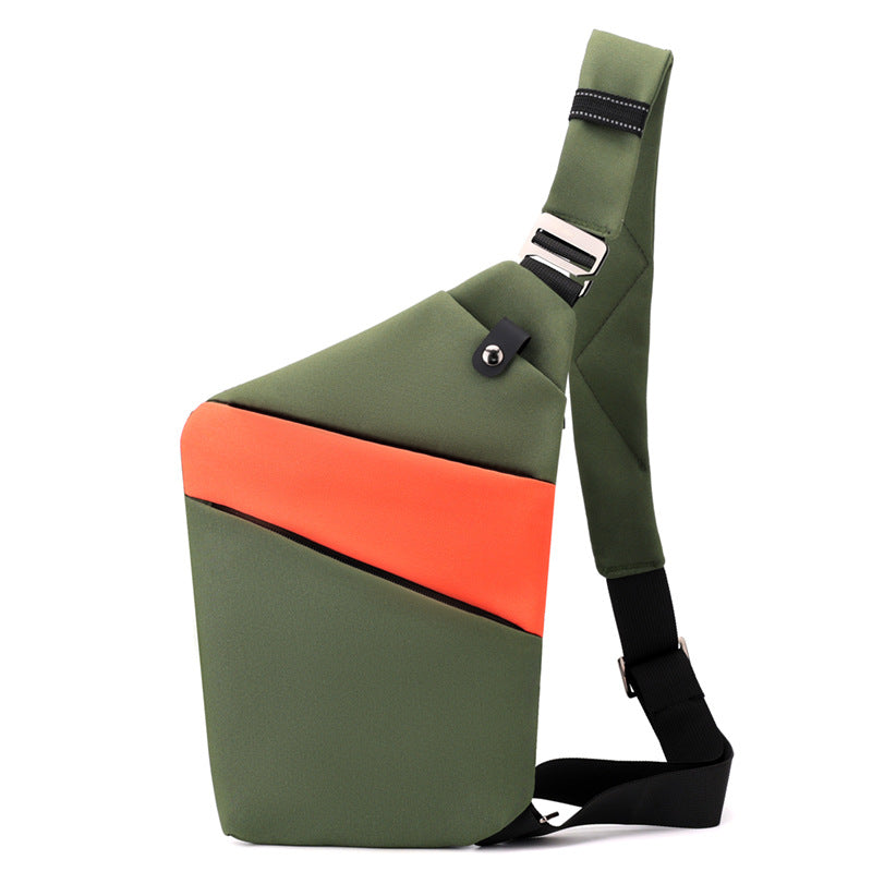 Polyester Anti-theft Chest Crossbody Bag