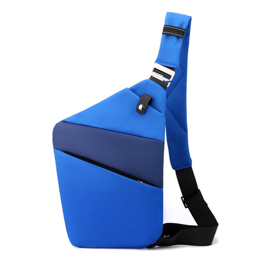 Polyester Anti-theft Chest Crossbody Bag