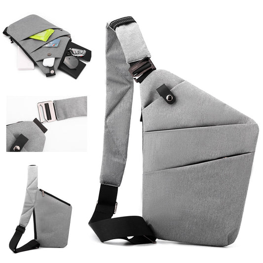 Polyester Anti-theft Chest Crossbody Bag