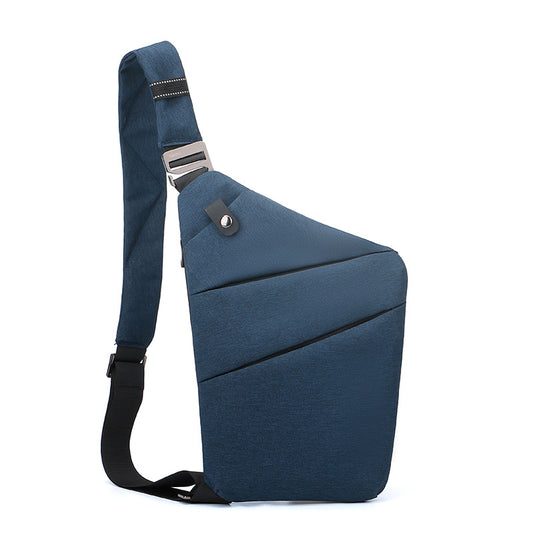 Polyester Anti-theft Chest Crossbody Bag