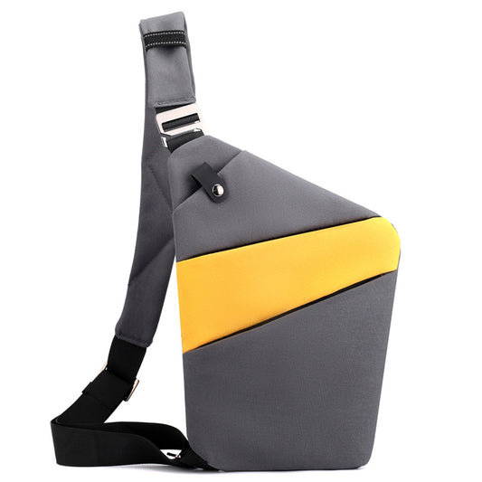 Polyester Anti-theft Chest Crossbody Bag