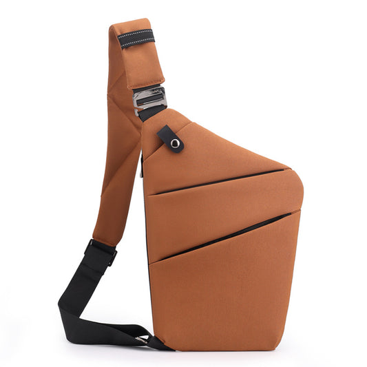 Polyester Anti-theft Chest Crossbody Bag