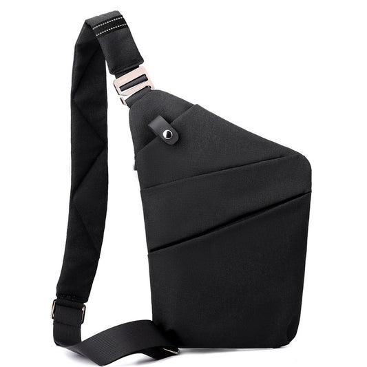 Polyester Anti-theft Chest Crossbody Bag