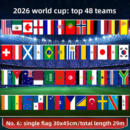 Polyester bunting flags
