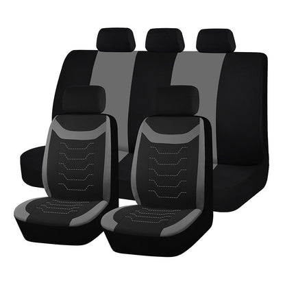 Polyester Car Seat Cover 5-Seater 9-Piece Set