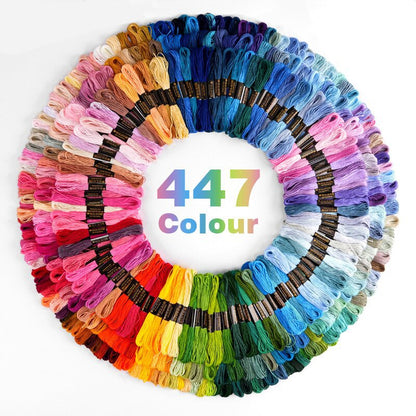 Polyester embroidery thread