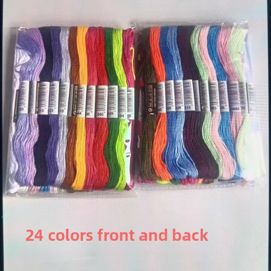 Polyester embroidery thread