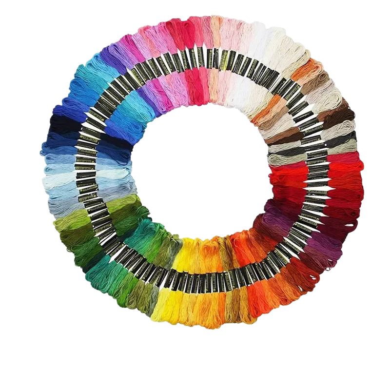 Polyester embroidery thread
