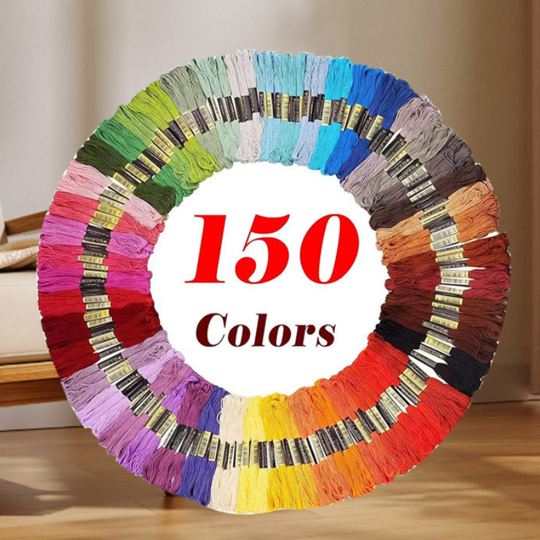 Polyester embroidery thread