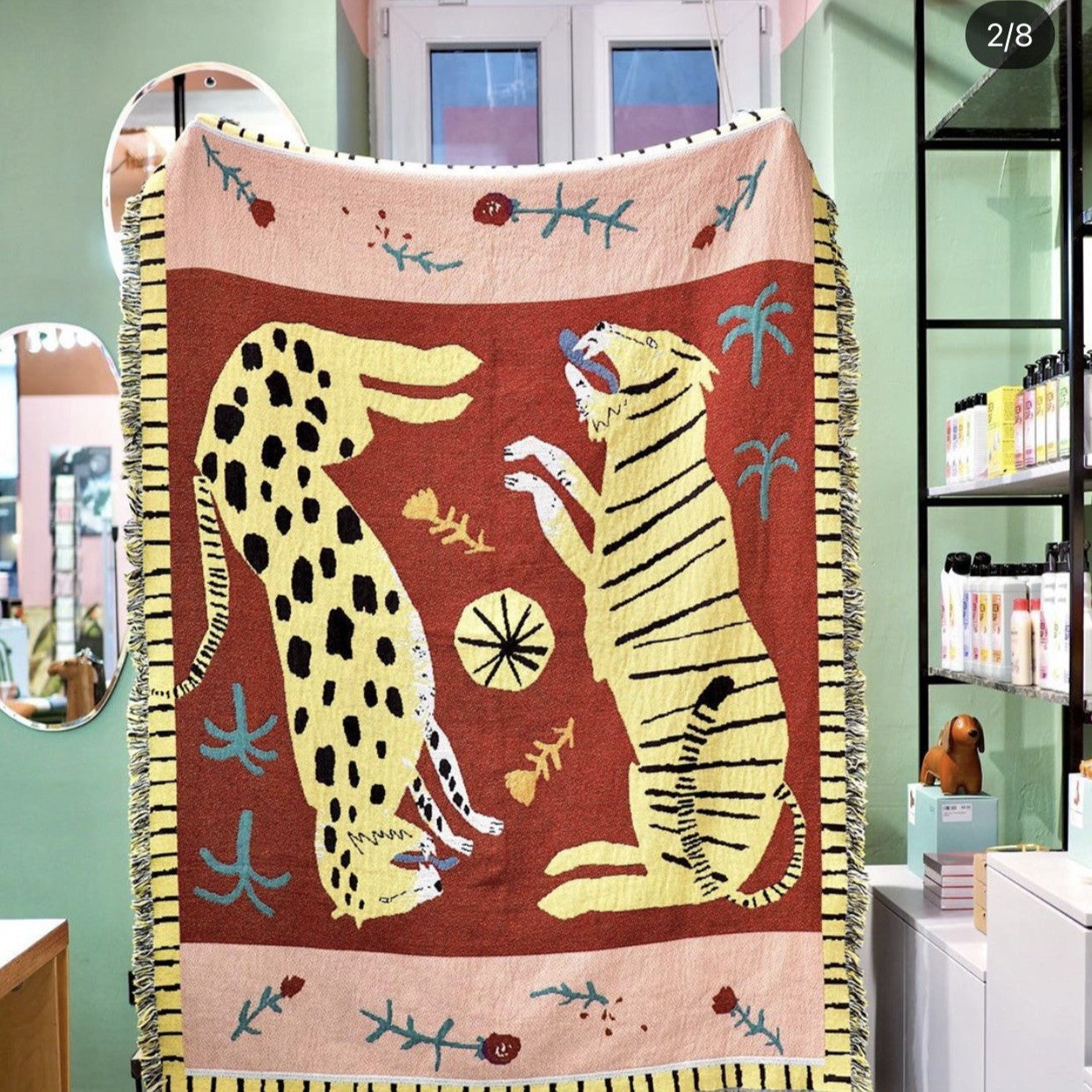 Polyester Ethnic Pattern Blanket