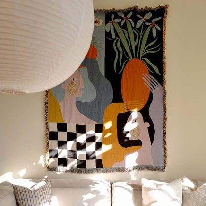 Polyester Ethnic Pattern Blanket