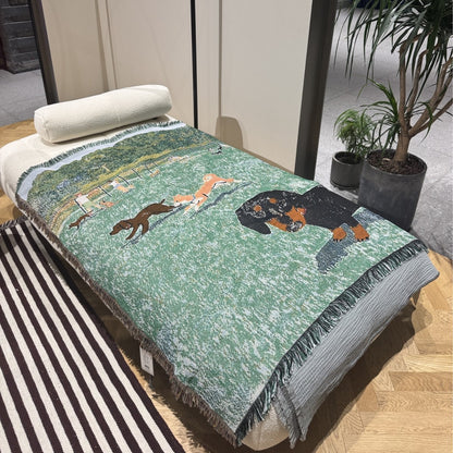 Polyester Ethnic Pattern Blanket