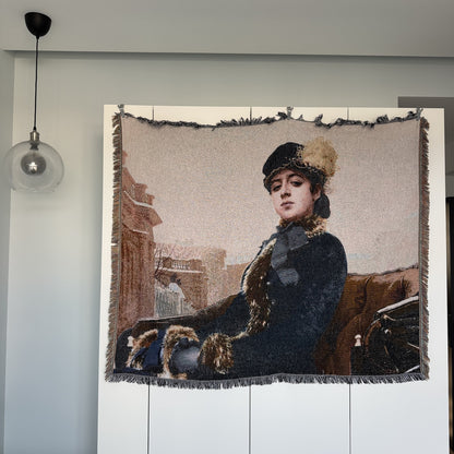 Polyester Ethnic Pattern Blanket