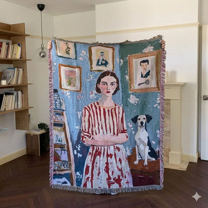 Polyester Ethnic Pattern Blanket