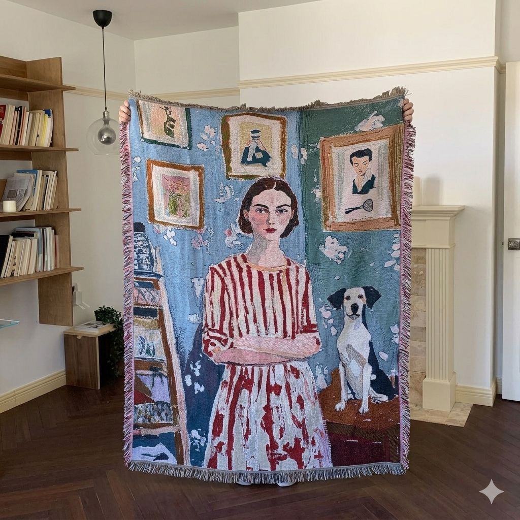 Polyester Ethnic Pattern Blanket