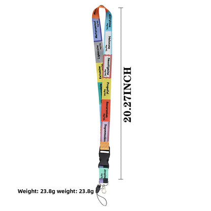 polyester lanyard