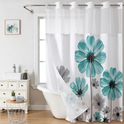 polyester shower curtain
