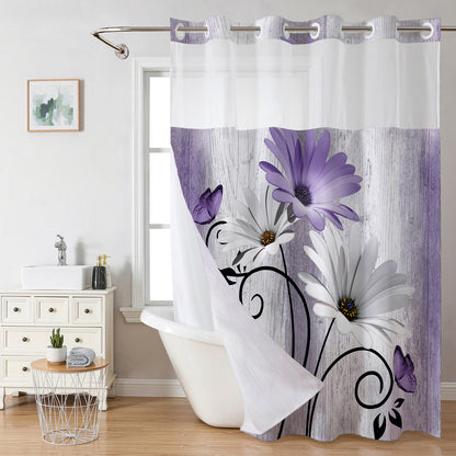 polyester shower curtain