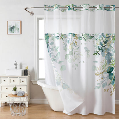 polyester shower curtain