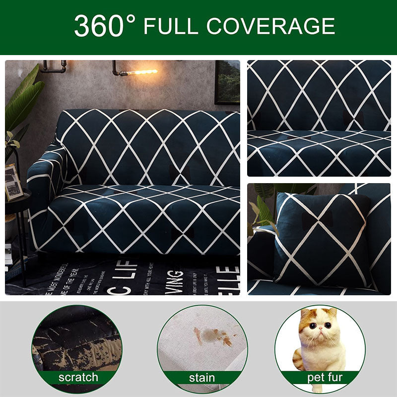 Polyester Sofa Cover with Customizable Patterns
