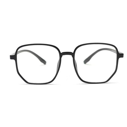 Polygonal myopia glasses frame