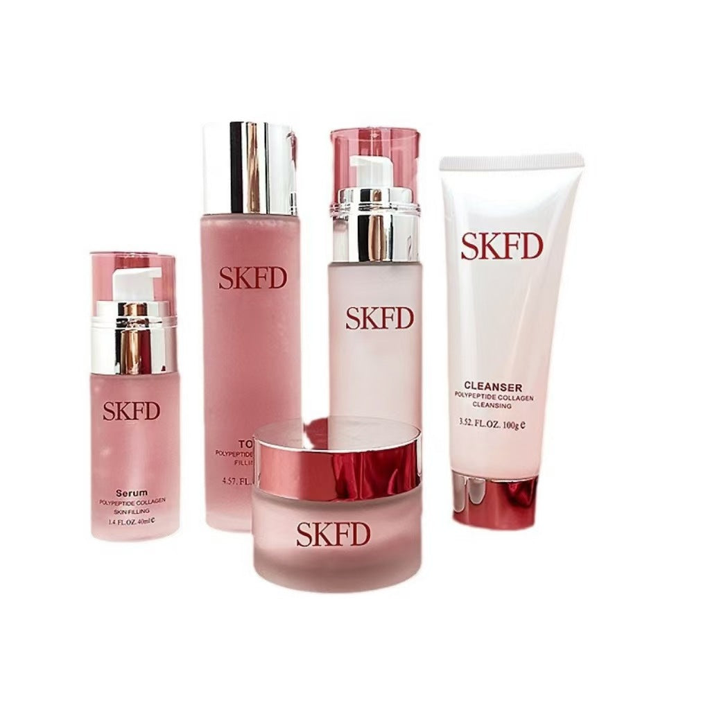 Polypeptide collagen skin five-piece set