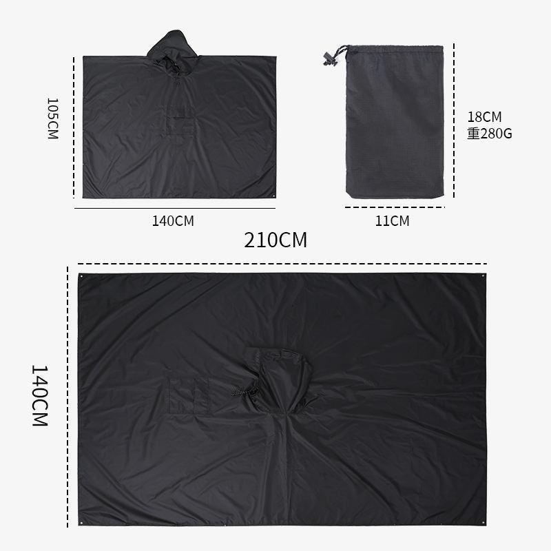 Poncho Raincoat