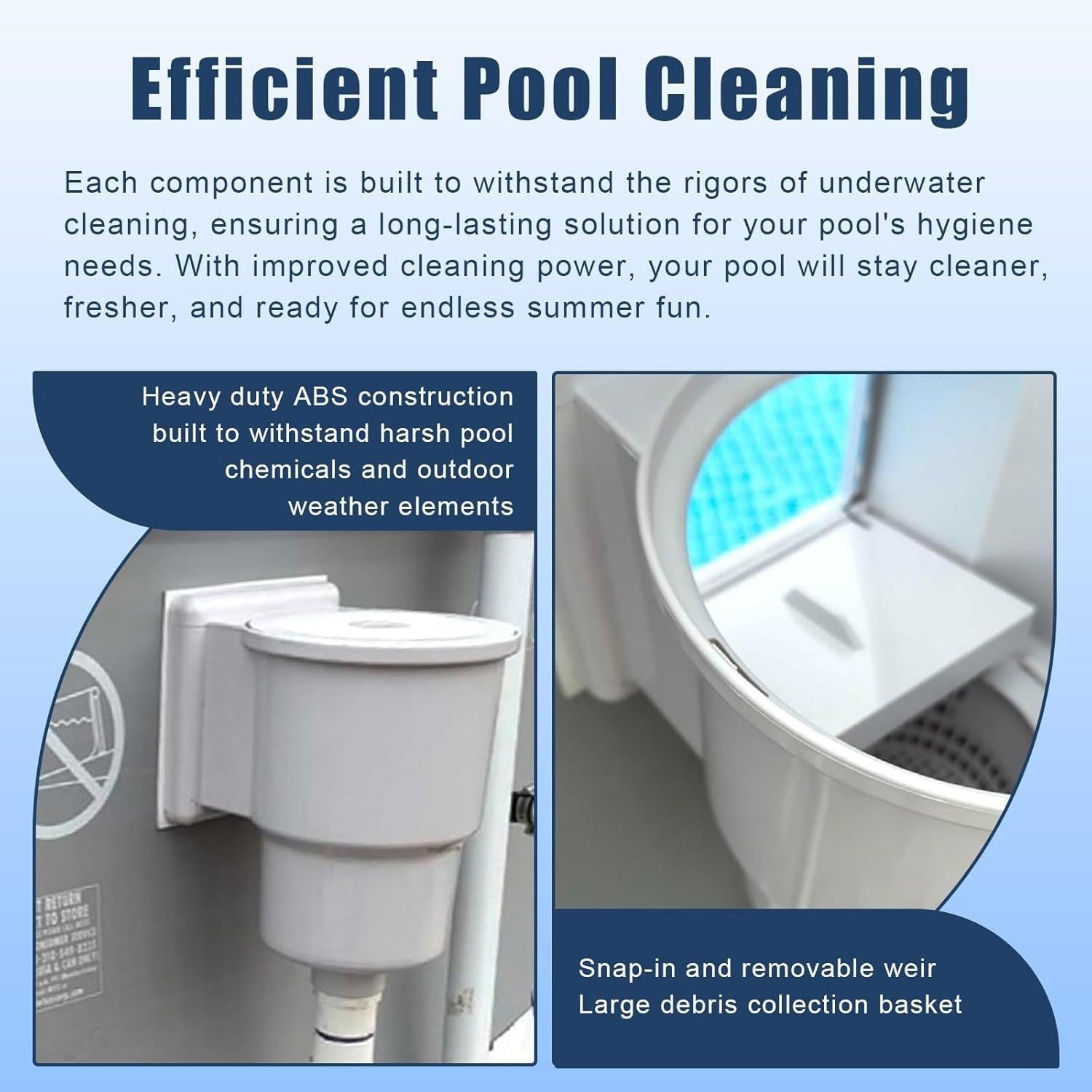 Pool Wall Skimmer