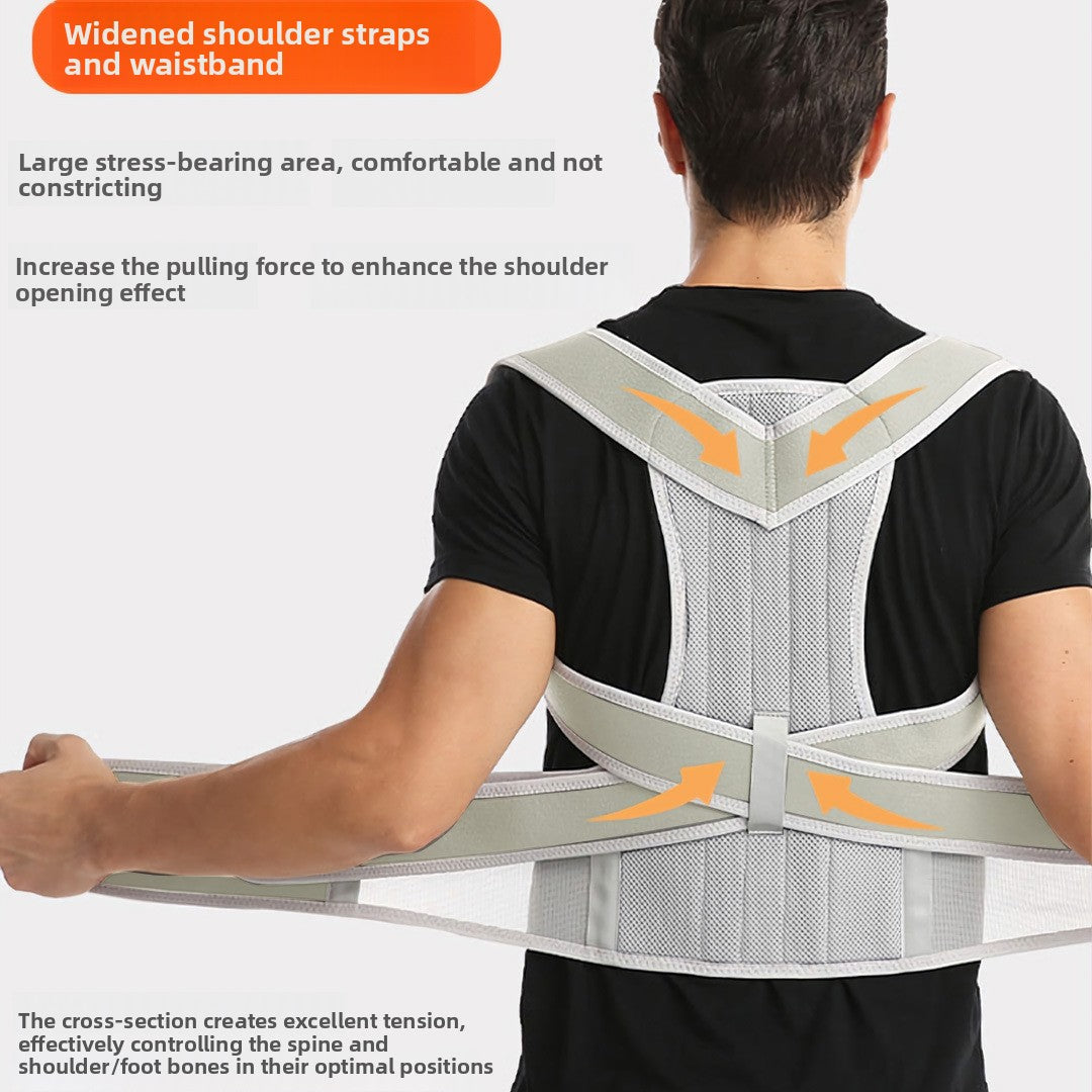Popular Anti-Hunchback Corrector for Men and Women, Invisible Posture Correction Belt to Correct Spine, Prevent Hunchback, and Straighten the Back