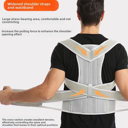 Popular Anti-Hunchback Corrector for Men and Women, Invisible Posture Correction Belt to Correct Spine, Prevent Hunchback, and Straighten the Back