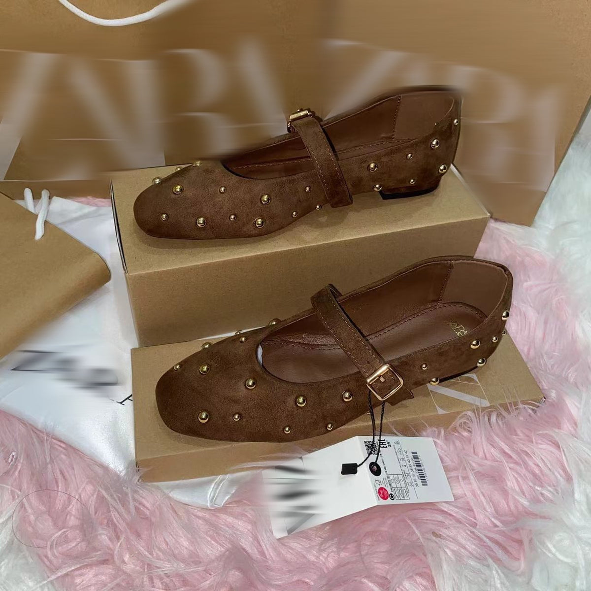Popular velvet solid color women's shoes